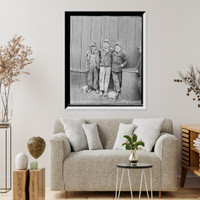 Historic Framed Print, Coal breaker boys,  17-7/8" x 21-7/8"