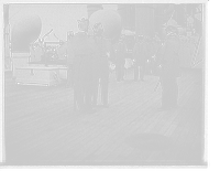 Historic Framed Print, [U.S.S. Chicago, Admiral Schley receiving Admiral Philip],  17-7/8" x 21-7/8"