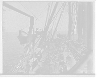 Historic Framed Print, [U.S.S. Hartford, small arm drill],  17-7/8" x 21-7/8"