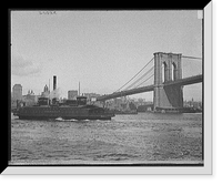 Historic Framed Print, [Fulton ferry, New York, N.Y.],  17-7/8" x 21-7/8"