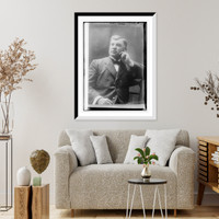 Historic Framed Print, Gov. J.H. Brady seated,  17-7/8" x 21-7/8"