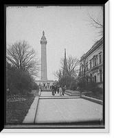 Historic Framed Print, [Washington Monument, Baltimore, Md.] - 2,  17-7/8" x 21-7/8"