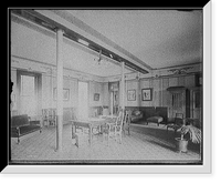 Alma Sanitarium, smoking room, Alma, Mich, Historic Reproduction