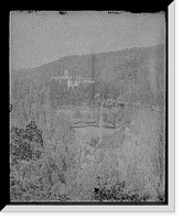Historic Framed Print, [Kaaterskill Falls from Prospect Rock, Catskill Mts., N.Y.],  17-7/8" x 21-7/8"