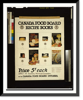 Canada Food Board recipe books, Antique Wall Art