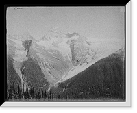 Sir Donald & Illecillewaet Glacier, Canada, Antique Wall Art