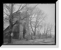 Historic Framed Print, [Old Church, Jamestown, Va.],  17-7/8" x 21-7/8"