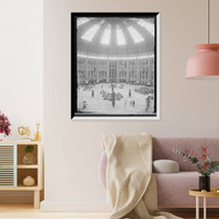 The atrium, West Baden Springs Hotel, West Baden, Indiana - 2, Antique Wall Art