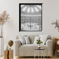 The atrium, West Baden Springs Hotel, West Baden, Indiana - 2, Antique Wall Art