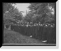 Historic Framed Print, [Commencement day, senior parade, University of Michigan] - 2,  17-7/8" x 21-7/8"