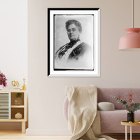 Historic Framed Print, Mrs. A.B. Sims,  17-7/8" x 21-7/8"