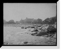 Historic Framed Print, [The Oceanside from Cobblestone Beach, Magnolia, Mass.] - 2,  17-7/8" x 21-7/8"