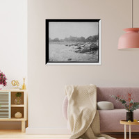 Historic Framed Print, [The Oceanside from Cobblestone Beach, Magnolia, Mass.] - 2,  17-7/8" x 21-7/8"