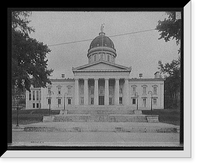 Historic Framed Print, [State capitol, Montpelier, Vt.],  17-7/8" x 21-7/8"