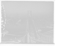 Historic Framed Print, [N.Y. from Brooklyn tower, Williamsburg Bridge, New York, N.Y.],  17-7/8" x 21-7/8"