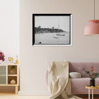 A Bit of shore at Little Diamond Island, Maine, Antique Wall Art
