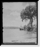 Historic Framed Print, [At the head of Lake George, Lake George, N.Y.],  17-7/8" x 21-7/8"