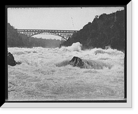 Historic Framed Print, [Whirlpool Rapids, Niagara Falls, N.Y.] - 2,  17-7/8" x 21-7/8"