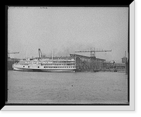 Historic Framed Print, [Philadelphia, Pa., Cramp's Shipyard],  17-7/8" x 21-7/8"