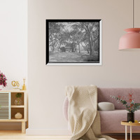 Historic Framed Print, [Church of the Redeemer, Biloxi, Miss.],  17-7/8" x 21-7/8"