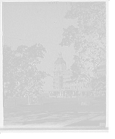 Historic Framed Print, [Poland Spring House, hotel vista through the trees, Poland Spring, Me.] - 2,  17-7/8" x 21-7/8"
