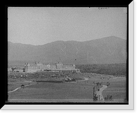 Historic Framed Print, [Mount Washington Hotel & Mount Washington, White Mountains, N.H.],  17-7/8" x 21-7/8"