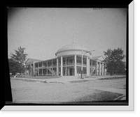 Historic Framed Print, [Colonial dancing pavilion, Put-In-Bay, Ohio],  17-7/8" x 21-7/8"
