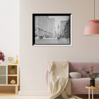 Historic Framed Print, [Broad Street north from Locust, Philadelphia, Pa.] - 2,  17-7/8" x 21-7/8"