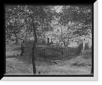 Historic Framed Print, [Old wine press, John Bartram Park (Bartram's Gardens), Philadelphia, Pa.],  17-7/8" x 21-7/8"