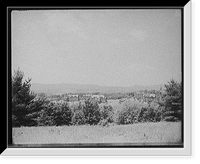 South Hadley, Mass., Mt. Holyoke College from Prospect Hill, Antique Wall Art