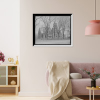 Historic Framed Print, [Mary Lyon Hall, Mount Holyoke College, South Hadley, Mass.],  17-7/8" x 21-7/8"