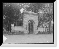 Historic Framed Print, [Memorial arch, Concord, N.H.] - 2,  17-7/8" x 21-7/8"