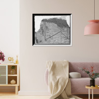 Historic Framed Print, [Quarrying granite, New England Granite Quarry, Concord, N.H.] - 2,  17-7/8" x 21-7/8"