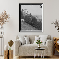Block house, Fort Mackinac, & Mission Point, MackinacIsland, Mich, Antique Poster