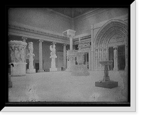 Historic Framed Print, [Hall of Architecture, Carnegie Institute, Pittsburgh, Pa.],  17-7/8" x 21-7/8"