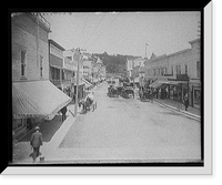 Historic Framed Print, [Main Street, Mackinac Island, Mich.],  17-7/8" x 21-7/8"