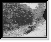 Historic Framed Print, [Logging train, Harbor Springs, Mich.],  17-7/8" x 21-7/8"
