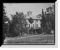Historic Framed Print, [Pike's Summer Hotel, Hamill's Inland Route, Cheboygan-Petoskey, Mich.],  17-7/8" x 21-7/8"