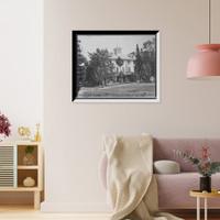 Historic Framed Print, [Pike's Summer Hotel, Hamill's Inland Route, Cheboygan-Petoskey, Mich.],  17-7/8" x 21-7/8"
