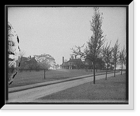 Historic Framed Print, [Perry House and Perry-Payne House, Cleveland, Ohio],  17-7/8" x 21-7/8"