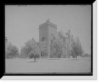 Watts Hall, Union Theological Seminary, Richmond, Va. Classic, Vintage Print