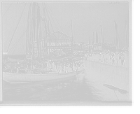 Return of the winner, regatta day, Atlantic City, N.J, Vintage Print