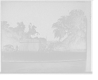 Historic Framed Print, [Jackson Memorial, Lafayette Park (Square), Washington, D.C.],  17-7/8" x 21-7/8"