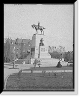 Historic Framed Print, [Wm. T. Sherman Monument, Washington, D.C.] - 2,  17-7/8" x 21-7/8"
