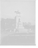 Historic Framed Print, [Wm. T. Sherman Monument, Washington, D.C.] - 2,  17-7/8" x 21-7/8"