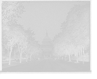 Historic Framed Print, [East Capitol Street, Washington, D.C.],  17-7/8" x 21-7/8"