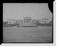 Historic Framed Print, [Albright Art Gallery, Delaware Park, Buffalo, N.Y.],  17-7/8" x 21-7/8"