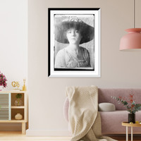Historic Framed Print, Cornelia Lee Pattison, Holmes & Bishop Photo..Holmes & Bishop Photo.,  17-7/8" x 21-7/8"