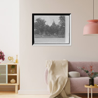 Historic Framed Print, [University of Michigan campus, Ann Arbor, Mich.] - 2,  17-7/8" x 21-7/8"