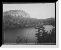 Historic Framed Print, [Lake Mohonk, New York],  17-7/8" x 21-7/8"